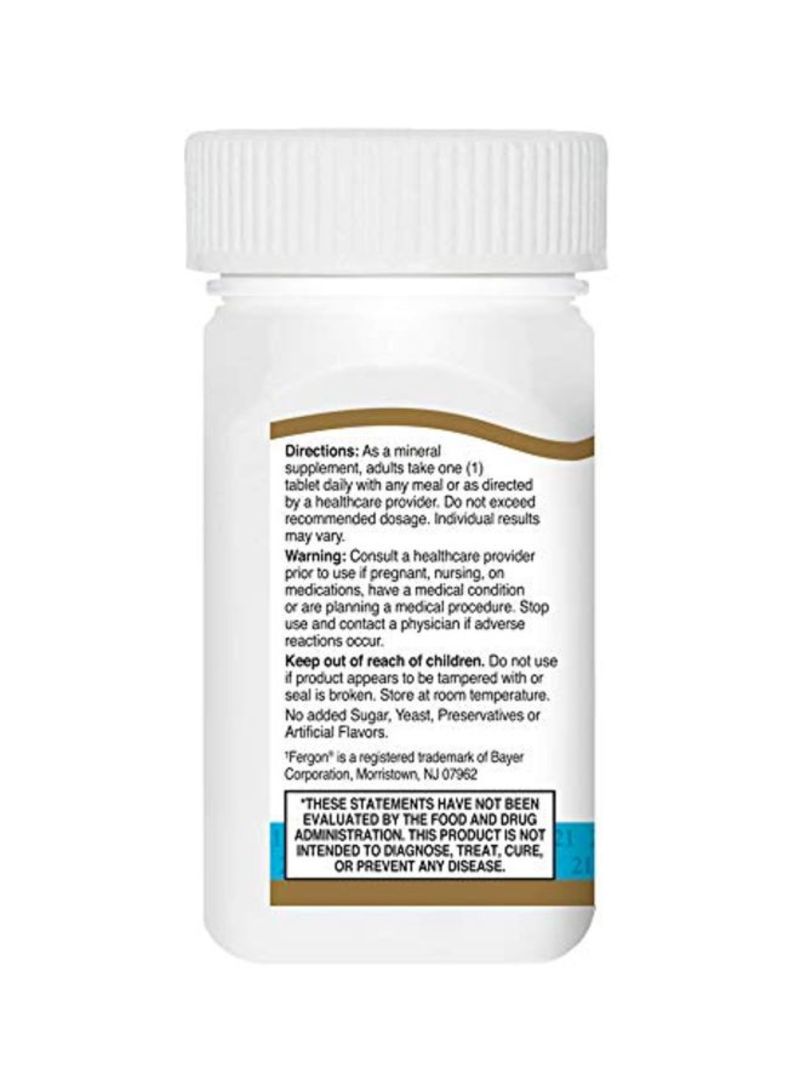 21st Century Iron 27 mg Dietary Supplement - 110 Tablets - Image 4